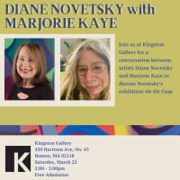 Artist talk with Diane Novetsky and Marjorie Kaye thumbnail