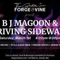 BJ Magoon & Driving Sideways at The Groton Inn thumbnail