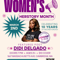 The Lizard Lounge Poetry Jam with Featured Poet DiDi Delgado thumbnail