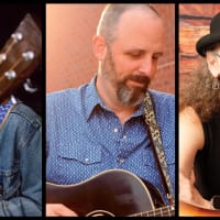 Phil Henry, Alice Di Micele, Beth DeSombre at Somerville Armory Cafe Saturday April 5 thumbnail