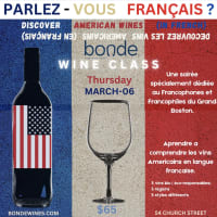 Discover American Fine Wines, but in French! 5 Different Wines, From 5 Regions, in 5 Different Styles on March 6th! thumbnail