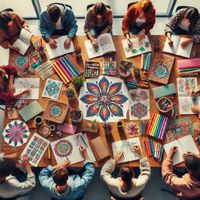 Phone-free creative gathering for adults (English, Español, Português) thumbnail