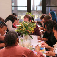 The Art of Bloom: A Paint & Sip Experience in a SoWa Art Gallery thumbnail