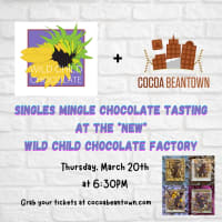 Singles Mingle Chocolate Tasting with Wild Child Chocolate! thumbnail