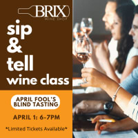 Sip & Tell Wine Class: April Fool’s Blind Tasting thumbnail