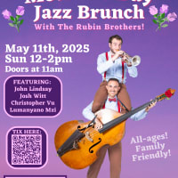 4th Annual Mother's Day Jazz Brunch with The Rubin Brothers! thumbnail