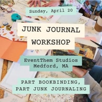 Sunday At The Studios: Book Binding & Junk Journal Workshop by Found & Flowered thumbnail