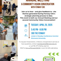 Fenway CDC's 52nd Annual Meeting & 2nd Community Vision Conversation thumbnail
