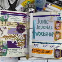 Junk Journaling with Tiny Turns Paperie @ Carolicious thumbnail