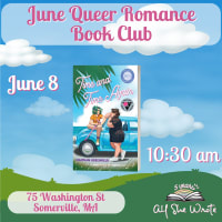 All She Wrote Books June Queer Romance Book Club: TIME AND TIME AGAIN thumbnail