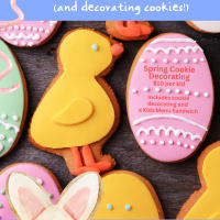 Spring Cookie Decorating for Kids with Free Sandwich  thumbnail