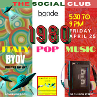 Bonde Social Club: Italian 1980s Pop on Vinyl thumbnail