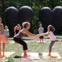 Art of Presence: Family Yoga at deCordova thumbnail