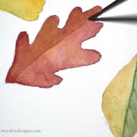 Experiments with Watercolors at New England Botanic Garden thumbnail