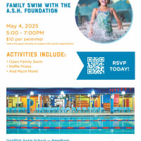 Splash and Give Back to the A.S.H. Foundation at Goldfish Swim School Needham thumbnail