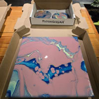 Sip & Paint #pourart @Trillium Brewery in Canton  thumbnail
