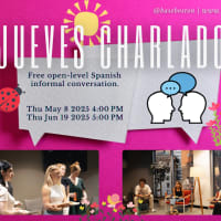 ¡Jueves Charlado!: Free open-level Spanish informal conversation workshops thumbnail