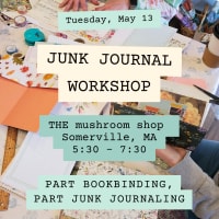 Book Binding & Junk Journaling Workshop by Found & Flowered thumbnail