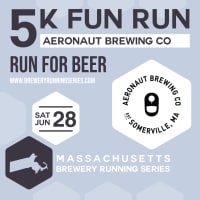 5k Beer Run at Aeronaut Brewing Co. with the MA Brewery Running Series thumbnail