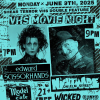 FREE VHS Movie Night: Edward Scissorhands / Nightmare on Elm Street thumbnail