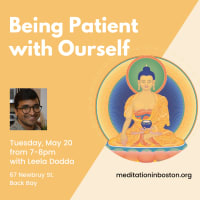 Being Patient With Ourself: Meditate in Back Bay thumbnail