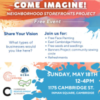 Come Imagine: May 18th Neighborhood Storefronts Open House thumbnail