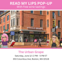 Read My Lips Boston pop-up & free wine tasting at The Urban Grape thumbnail