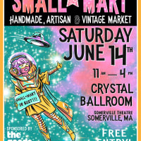 SMALL ⭐ MART Handmade, Artisan and Vintage Vendor Market @ Crystal Ballroom thumbnail