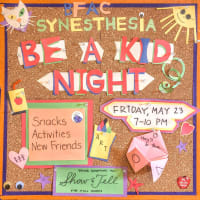 Synesthesia: Be A Kid Night thumbnail