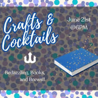 Crafts & Cocktails: Book Bedazzling thumbnail