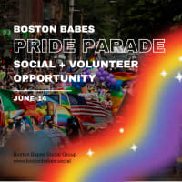 Boston Babes Pride Parade Social + Volunteer Opportunity 🌈💖 thumbnail