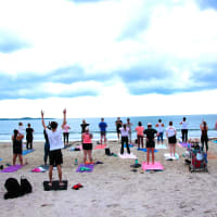 Beach Yoga Kickoff on Revere Beach! thumbnail