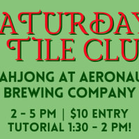 Saturday Tile Club: Mahjong at Aeronaut Somerville thumbnail