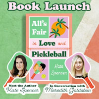 All’s Fair in Love and Pickleball Book Launch with Kate Spencer thumbnail