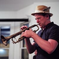 The CMS Series presents Ellwood Epps with a new 4tet--includ Double Trumpets--creating Jazz on the cutting edge. thumbnail