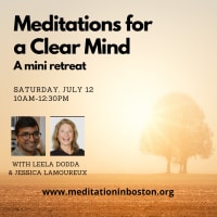 Meditations for a Clear Mind: a mini retreat thumbnail
