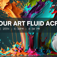 Pour Art Fluid Acrylics @ The Anchor thumbnail