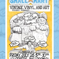 Small Mart | Vintage, Vinyl & Art Night Market at Crystal Ballroom thumbnail