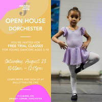 José Mateo Ballet Theatre Dorchester Open House: Free Ballet Classes! thumbnail