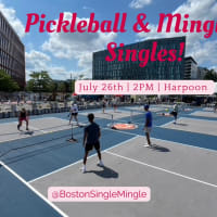 PICKLEBALL AND MINGLE FOR SINGLES! thumbnail