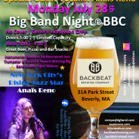 19-Piece Compaq Big Band w/ Special Guest Vocalis Anaïs Reno at Backbeat Brewing Company (No Cover) thumbnail