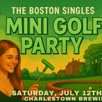 The Boston Singles Mini Golf Party | 21+ | Charlestown Brewing Co. thumbnail