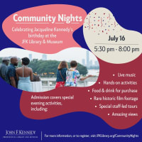 JFK Library Community Night thumbnail