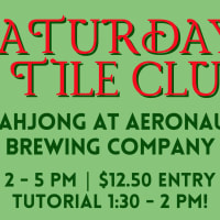 Saturday Tile Club: Mahjong at Aeronaut Somerville thumbnail