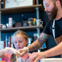 Hands-on Kids Pizza and Adults Have Coffee w/ Chef Jarrett 8.29 12pm thumbnail