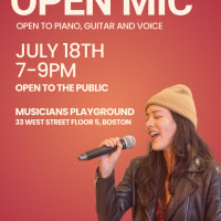 Musicians Playground July Open Mic thumbnail