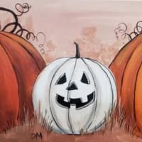 Kid Friendly Paint Day: Pumpkin Trio thumbnail