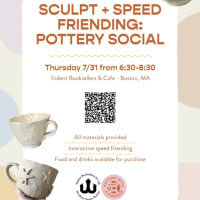 Sculpt + Speed Friending: Pottery Special thumbnail