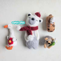 Beginner Needle Felting thumbnail