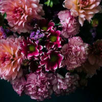 Crafts & Cocktails: Bloom & Sip – Dahlia Night in the Garden thumbnail